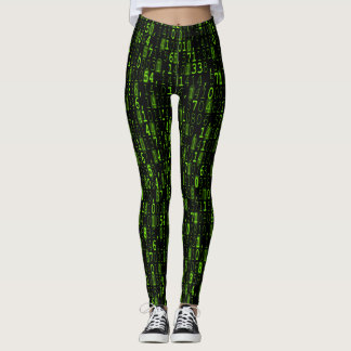 Cryptography Coding - Geek Leggings