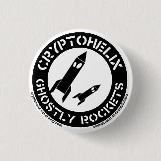 Cryptohelix - Ghostly Rockets 3 Cm Round Badge