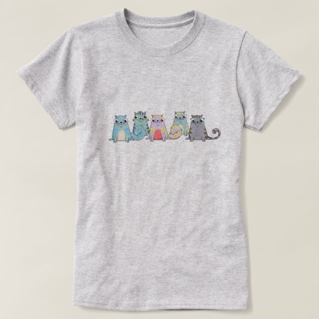 CryptoKittie Team T-Shirt (Design Front)