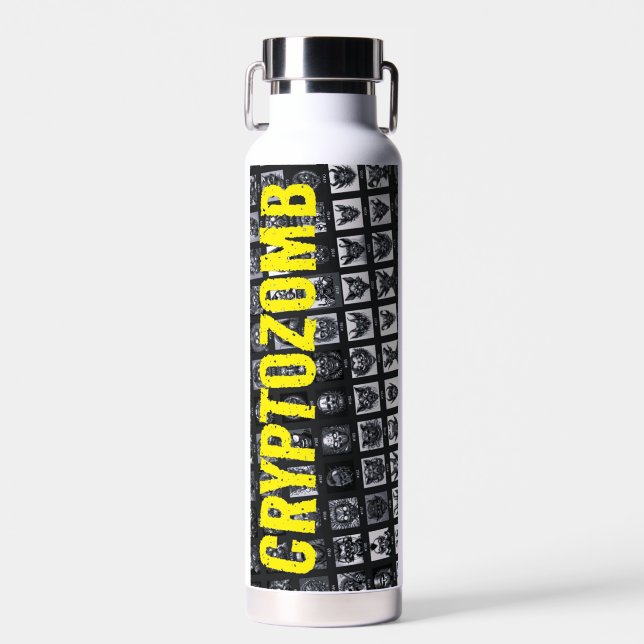 CRYPTOZOMB WATER BOTTLE (Front)