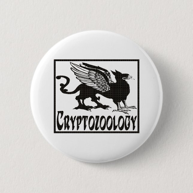 Cryptozoology 6 Cm Round Badge (Front)