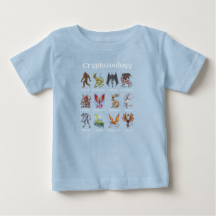 Cryptozoology Cryptid Creatures Baby T-Shirt
