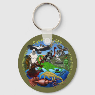 Cryptozoology Keychain