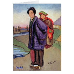 CRYSTAL ~ 1910 JAPAN ~ Sunrise in Japan ~ 
