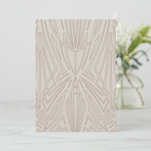 Crystal 1 thank you card (Standing Front)
