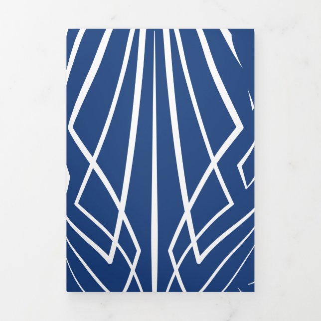 Crystal 2 Tri-Fold holiday card (Cover)