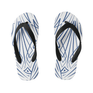 Crystal 3 kid's flip flops