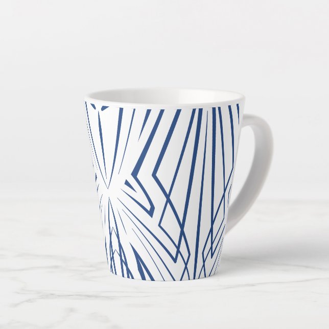 Crystal 3 latte mug (Right Angle)