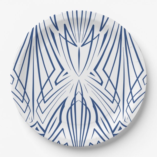 Crystal 3 paper plate (Front)