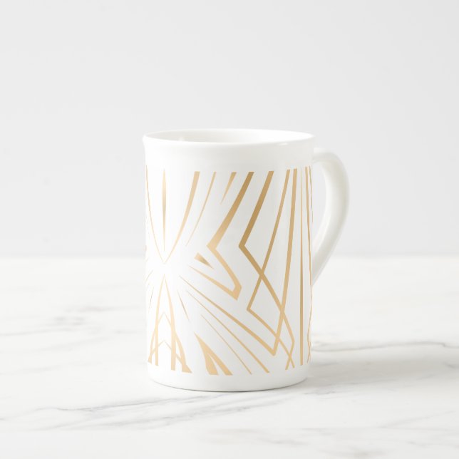 Crystal 7 bone china mug (Front Right)