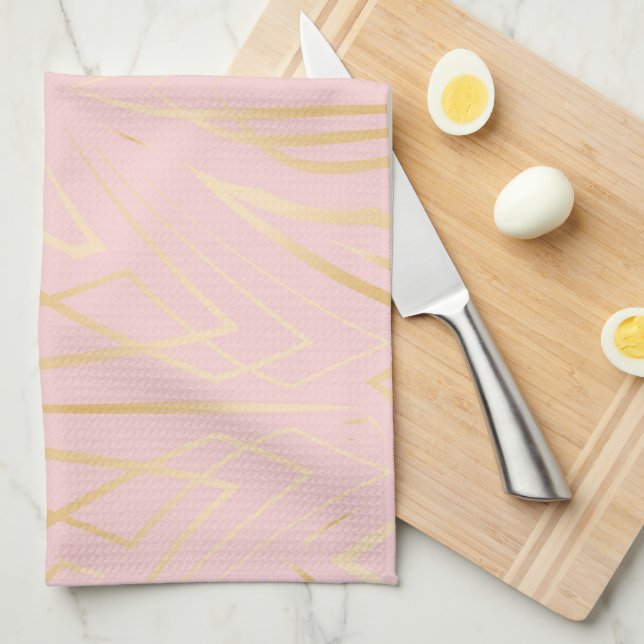 Crystal 8 tea towel (Quarter Fold)