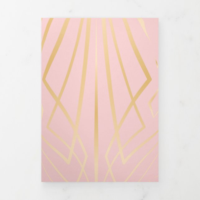 Crystal 8 Tri-Fold holiday card (Cover)