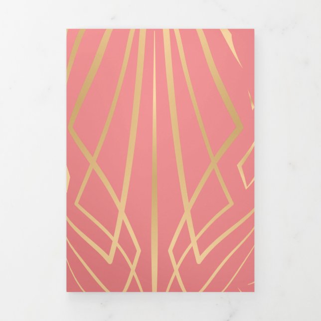 Crystal 9 Tri-Fold holiday card (Cover)