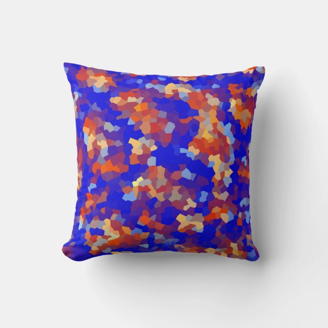Crystal Abstract Pattern Cushion (Front)
