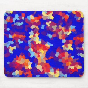 Crystal Abstract Pattern Mouse Mat