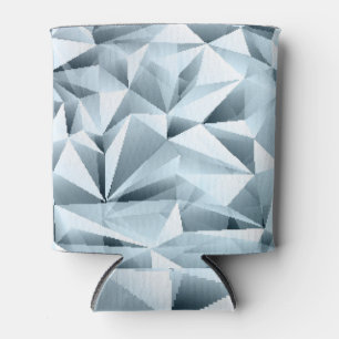 Crystal Abstract, Transparency Effect Background. Can Cooler