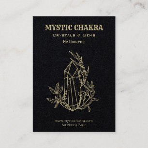 Crystal And Gem Business Card