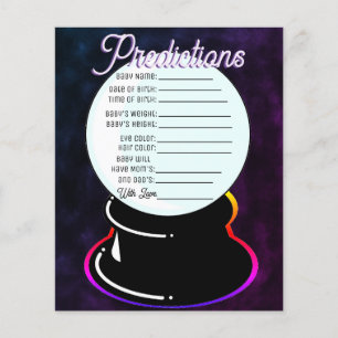 Crystal Ball Baby Predictions Game