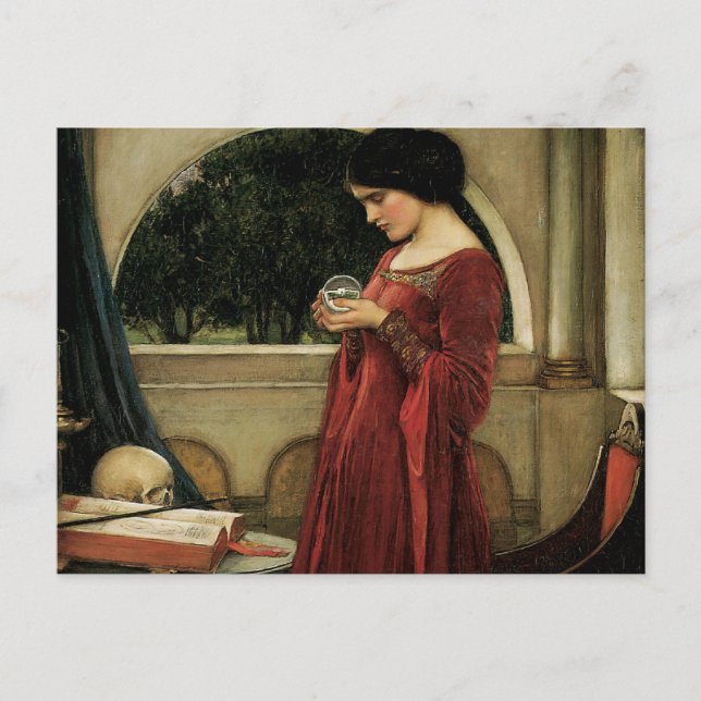 Crystal Ball by John William Waterhouse Postcard (Front)