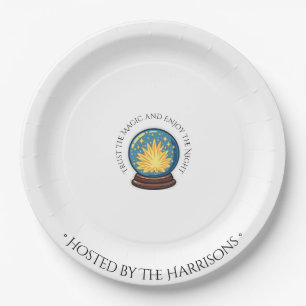 Crystal Ball Halloween Dinner Plates