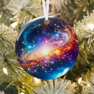 Crystal Ball - I See A Cosmic Event In Your Future Metal Tree Decoration