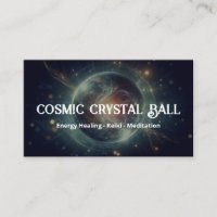 Crystal Ball Psychic Medium Tarot Reader Black