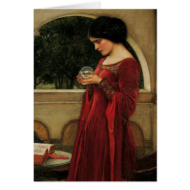 Crystal Ball Woman Waterhouse Painting (Front)