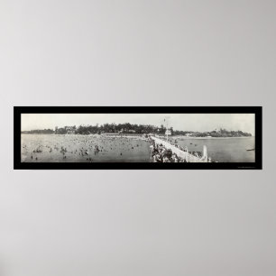 Crystal Beach Ontario Photo 1914 Poster