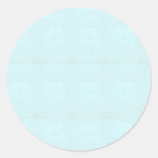 CRYSTAL BLUE  Classic Round Sticker