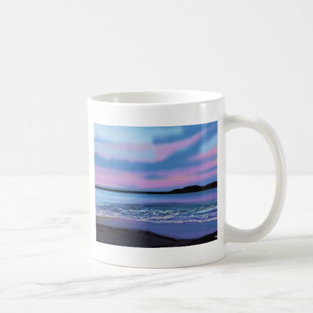 Crystal Blue Water Mug (Right)
