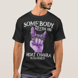 Crystal Brass Knuckles Chakra Healer Crystals Sage T-Shirt