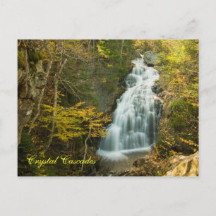 Crystal Cascade, NH Postcard