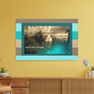 Crystal Cave, Bermuda Canvas Print