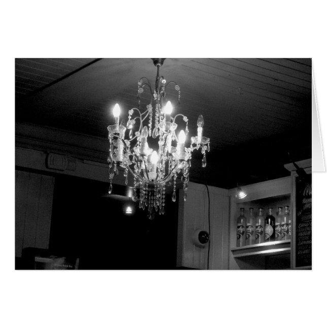 Crystal Chandelier (Front Horizontal)