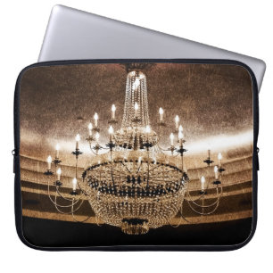 Crystal Chandelier Dazzle Glitz 15" Laptop Case