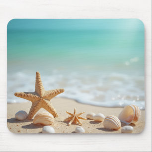 Crystal Clear Beach View Mouse Pad v0.2