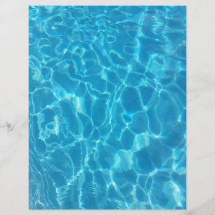 Crystal Clear Sky Blue Pool Water Flyer