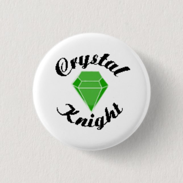 Crystal Club 3 Cm Round Badge (Front)