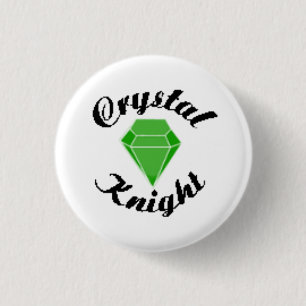 Crystal Club 3 Cm Round Badge