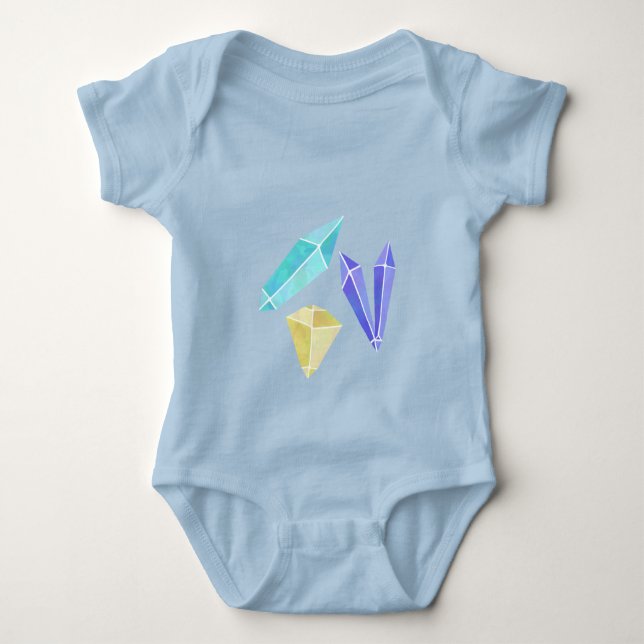 Crystal Cluster One Piece Bodysuit (Front)