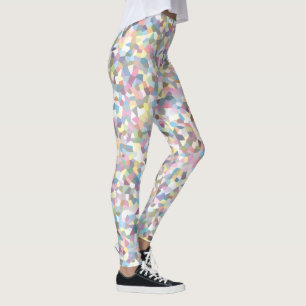 Crystal Colourful Pattern Leggings