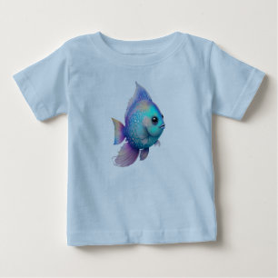 Crystal Colours Fish Baby T-Shirt