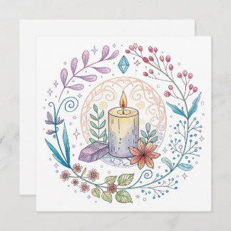 Crystal Connections Design Card and Envelope