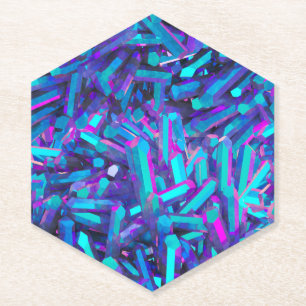 crystal cortex : paper coaster