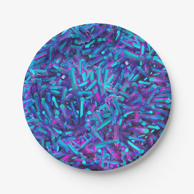 crystal cortex : paper plate (Front)