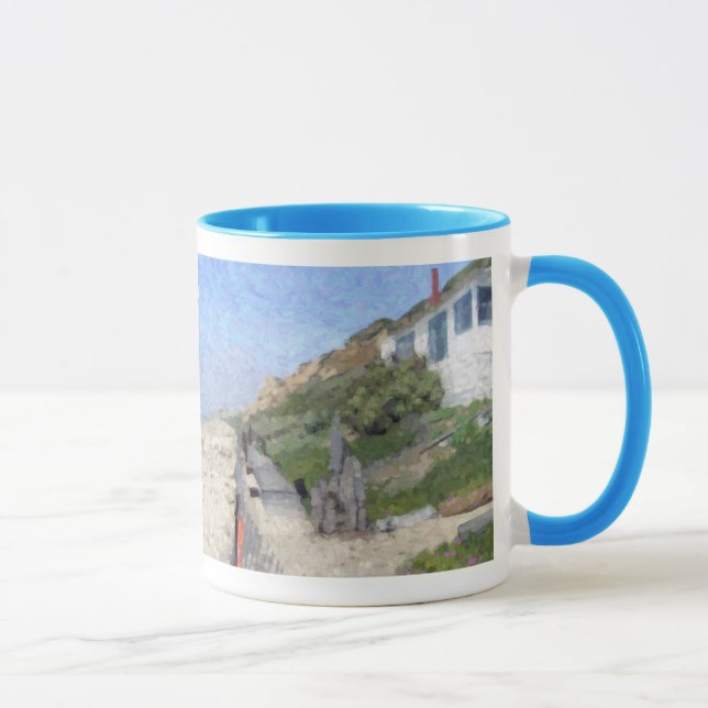 "Crystal Cove Beach" Mug (Right)