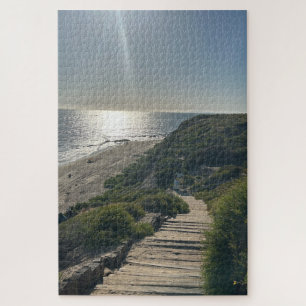 Crystal Cove, California Path to the Beach Jigsaw Puzzle