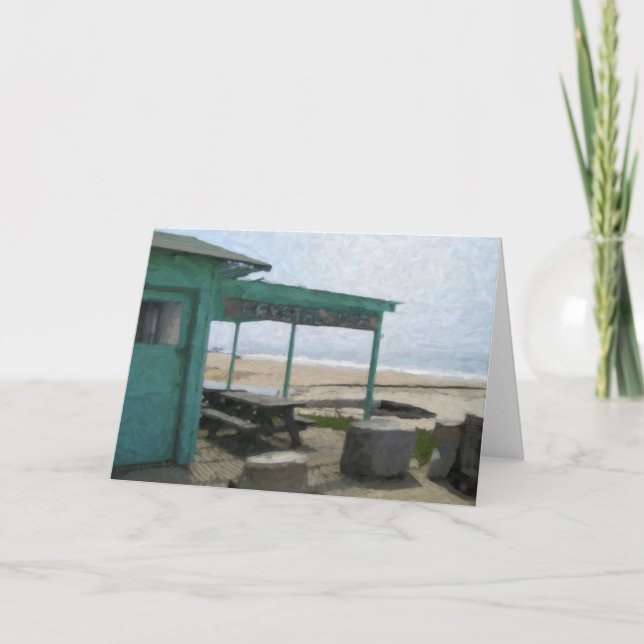 "Crystal Cove Shack" Note Cards (Front)