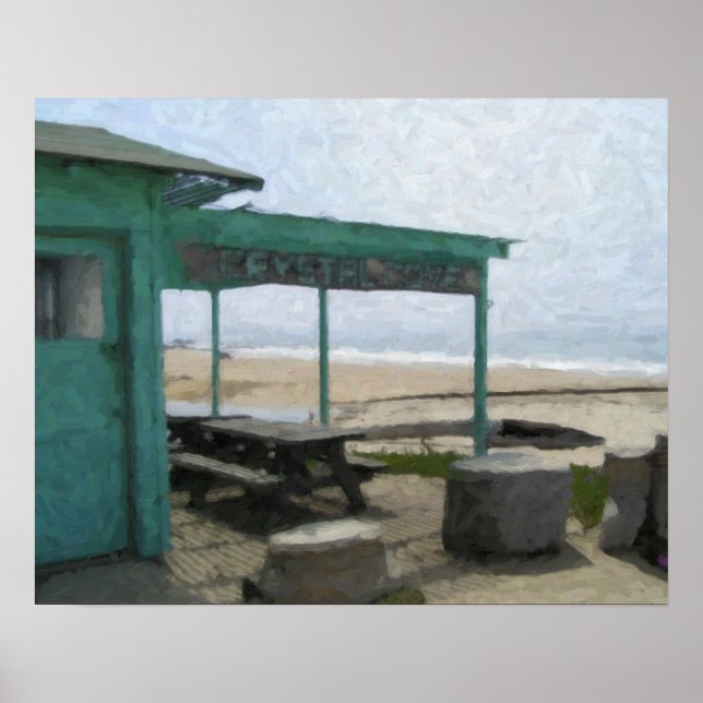 "Crystal Cove Shack" Poster (Front)