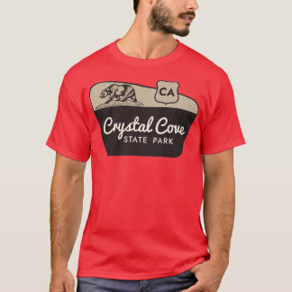 Crystal Cove State Park California Welcome Sign T-Shirt